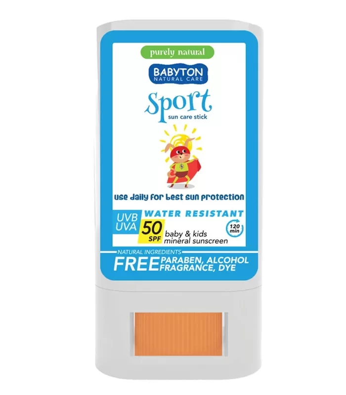 Babyton bebek Ve Çocuklar İçin Suya Dayanıklı Güneş Koruyucu Stick 20 Gr 50 Spf