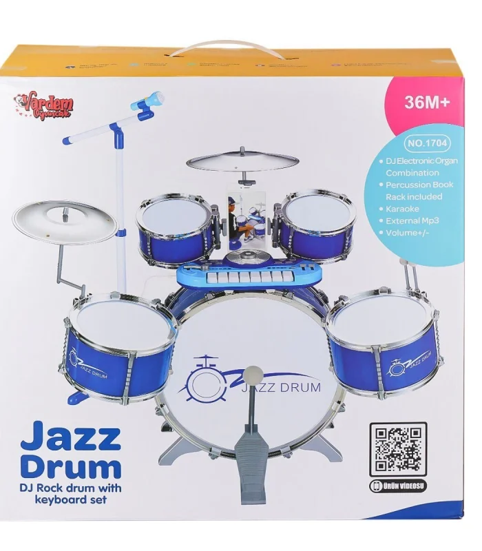 BAO-1704 Bateri Seti MP3 ve Mikrofonlu