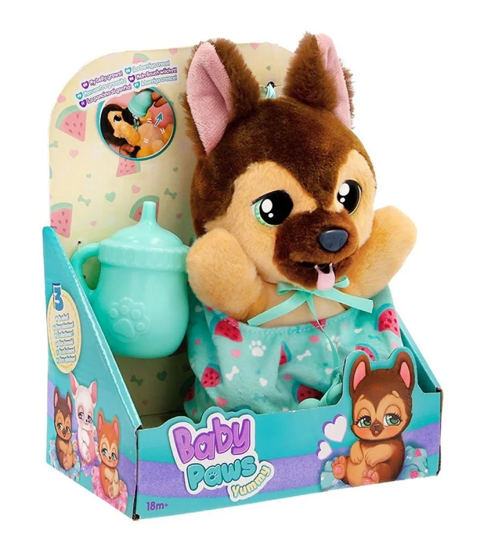 BAW03200 Baby Paws Yummy German Shepherd 18 cm Peluş