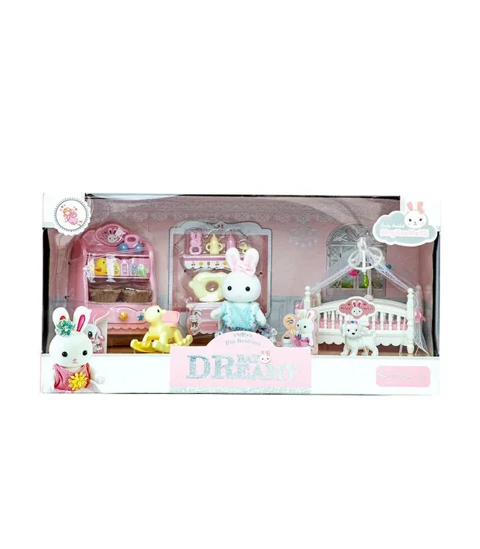 Bay Dreamy Mini Tavşan Bebek Odası Oyun Seti