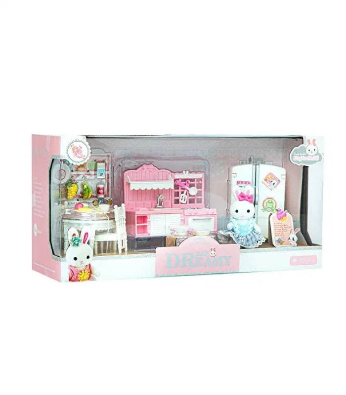 Bay Dreamy Mini Tavşan Büyük Mutfak Oyun Seti
