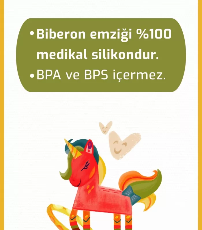 Bebedor Geniş Ağızlı Isıya Dayanıklı Cam Biberon 260ml 51301