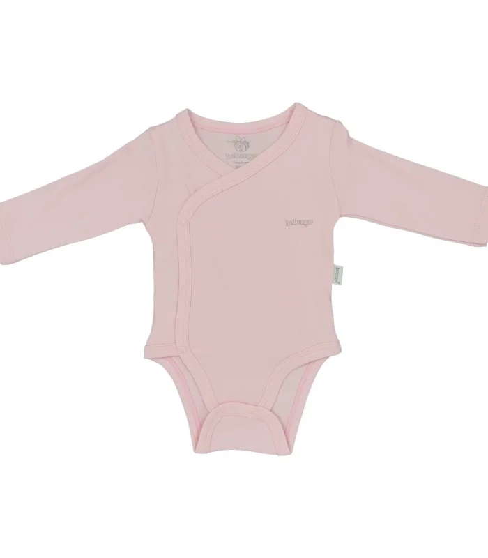 Bebengo BU4022 Basic Kravuze Uzun Kol Body Pembe