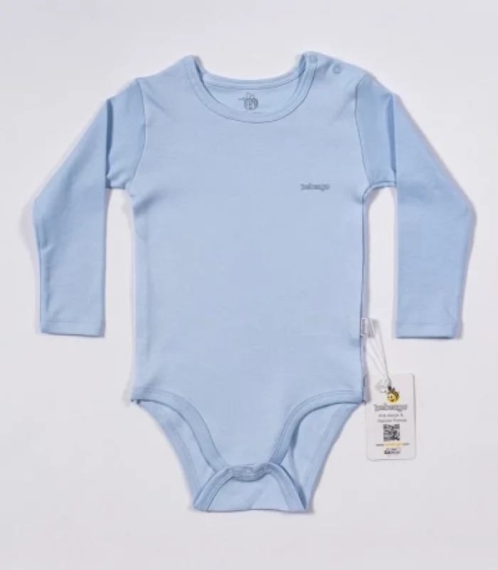 Bebengo BU4024 Basic Uzun Kol Yaş Body Mavi