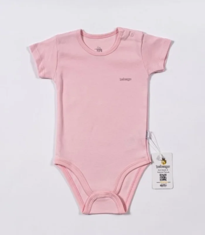 Bebengo BU4025 Basic Kısa Kol Body Pembe