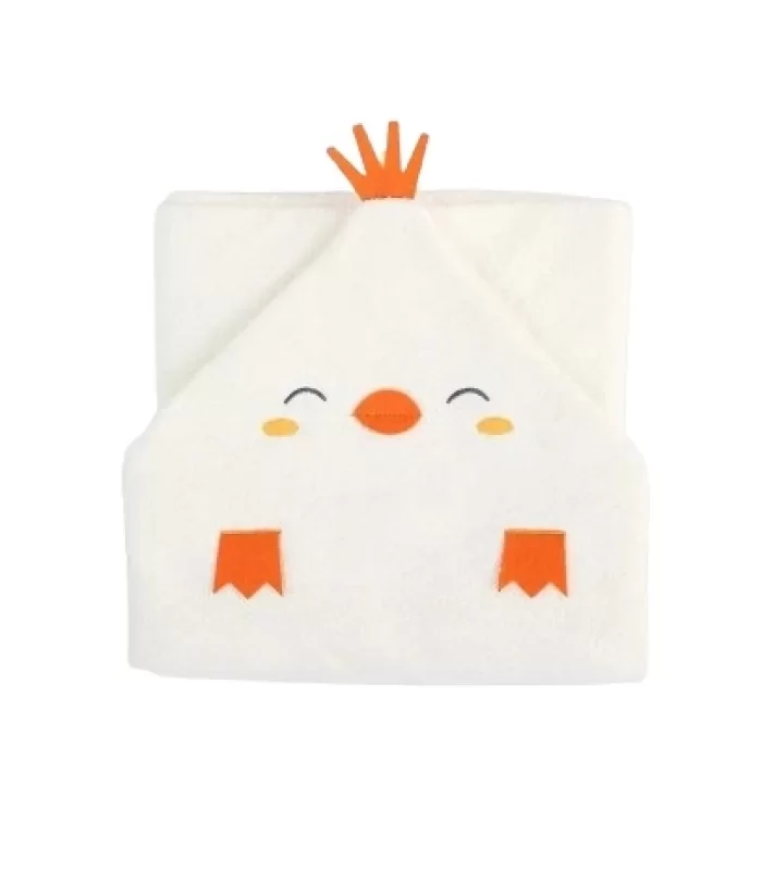 Bebitof Baby Civcivli Bornoz Seti 30038 Ekru