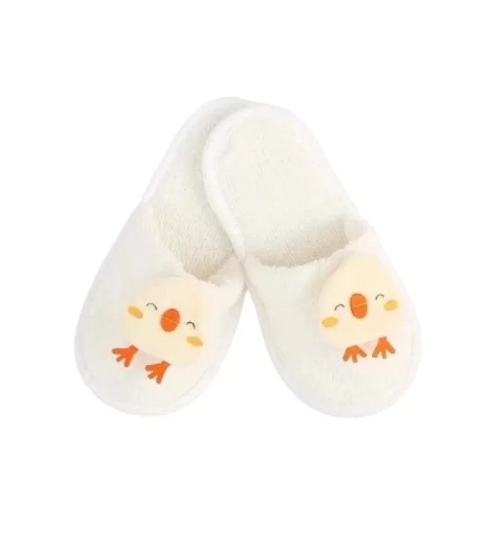 Bebitof Baby Civcivli Bornoz Seti 30038 Ekru