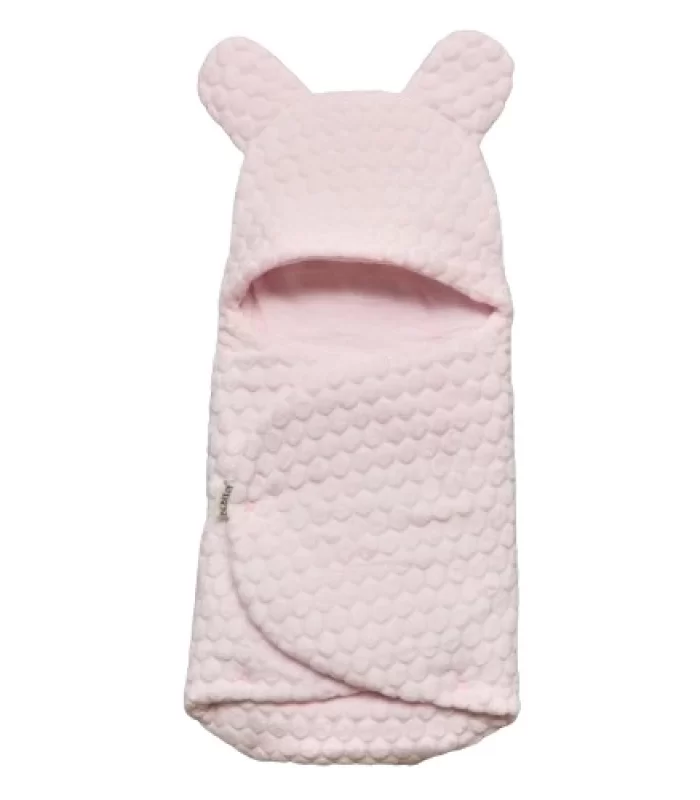 Bebitof Kabartmalı Velboa Kundak 95025 Pembe