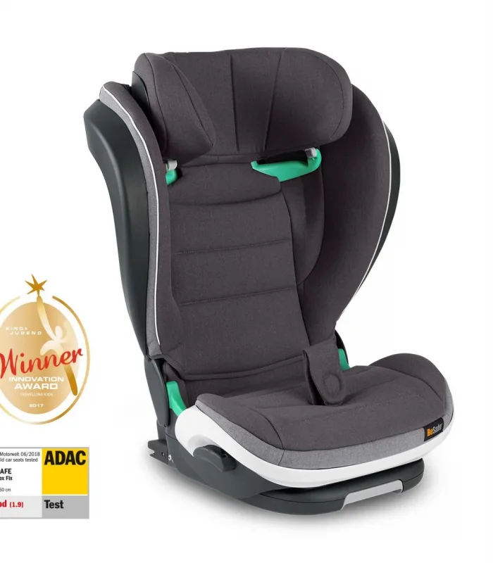 Besafe Flex Fix 2 I-size 15-36 Kg Oto Koltuğu Metallic Melange