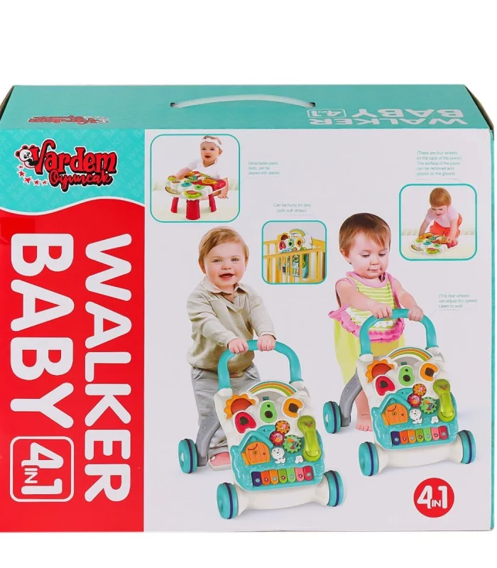 BIB-6017 Pianolu Yürüme Arkadaşı 4IN1