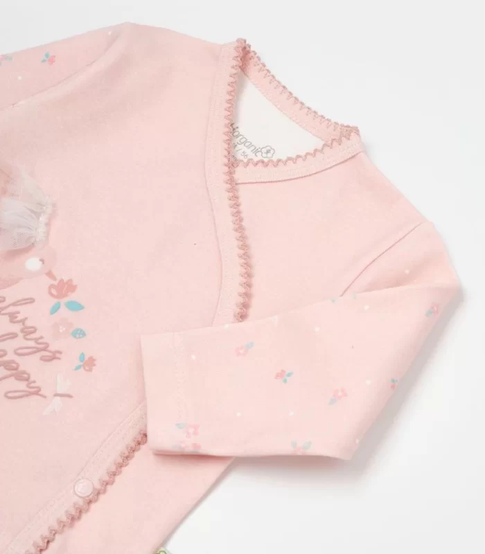 Bibaby Biorganic Always Happy 5Li Hastane Çıkış Seti 62343 Gül Kurusu Mint