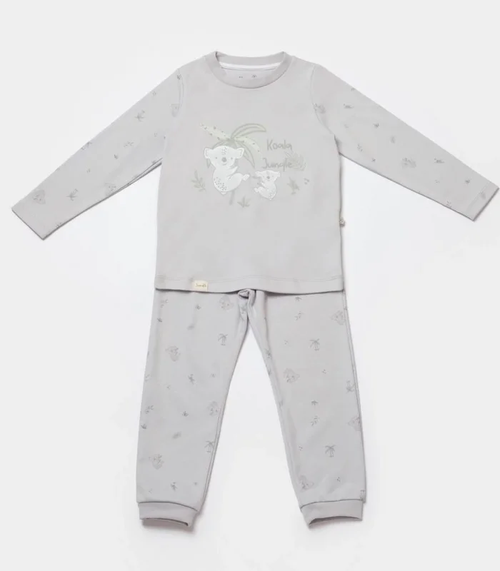 Bibaby Biorganic Koala Jumper Pijama Takım 59778 Gri