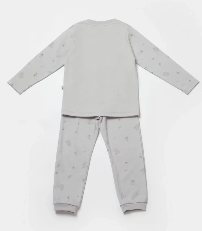 Bibaby Biorganic Koala Jumper Pijama Takım 59778 Gri