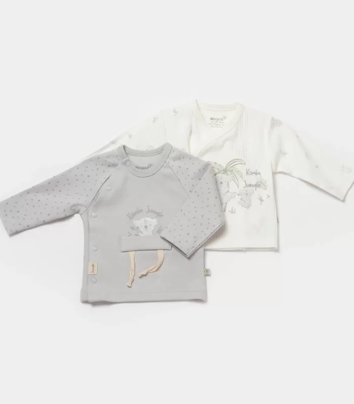 Bibaby Biorganic Koala Jungle 2Li Zıbın 73316 Gri
