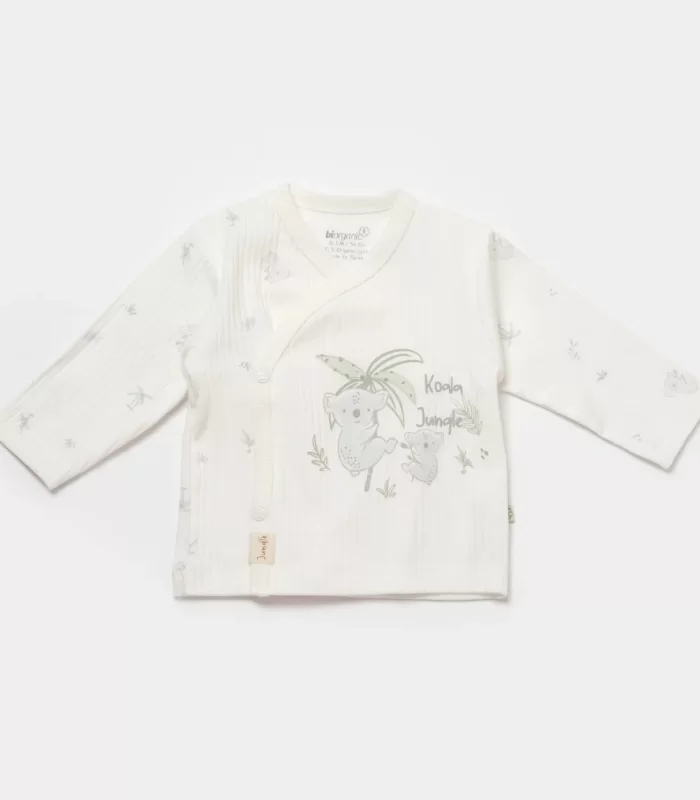 Bibaby Biorganic Koala Jungle 2Li Zıbın 73316 Gri