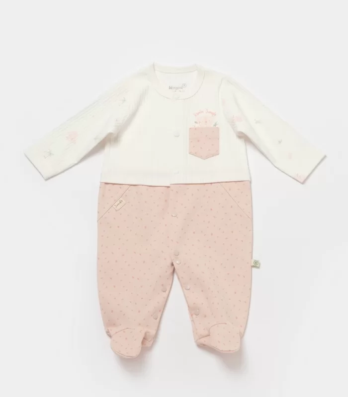 Bibaby Biorganic Koala Jungle Bebek Tulum 60733 Pembe