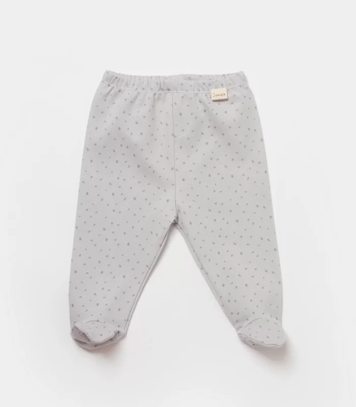 Bibaby Biorganic Koala Jungle Patikli Pantolon 57888 Gri