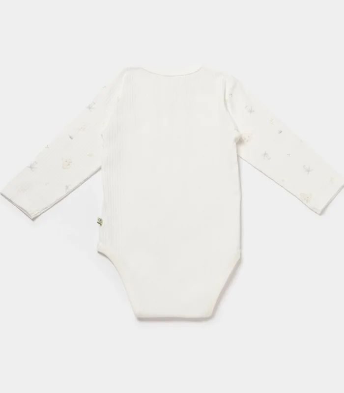 Bibaby Biorganic Koala Jungle Uzun Kol Bebek Body 56973 Mint