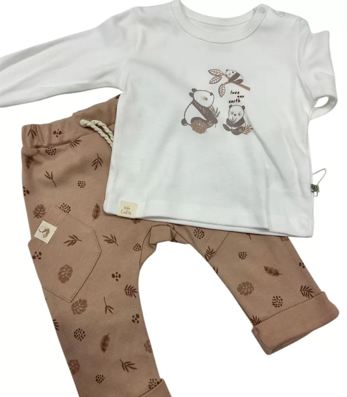 Bibaby Biorganic Love Our Earth 2li Takım 59817 Mocha