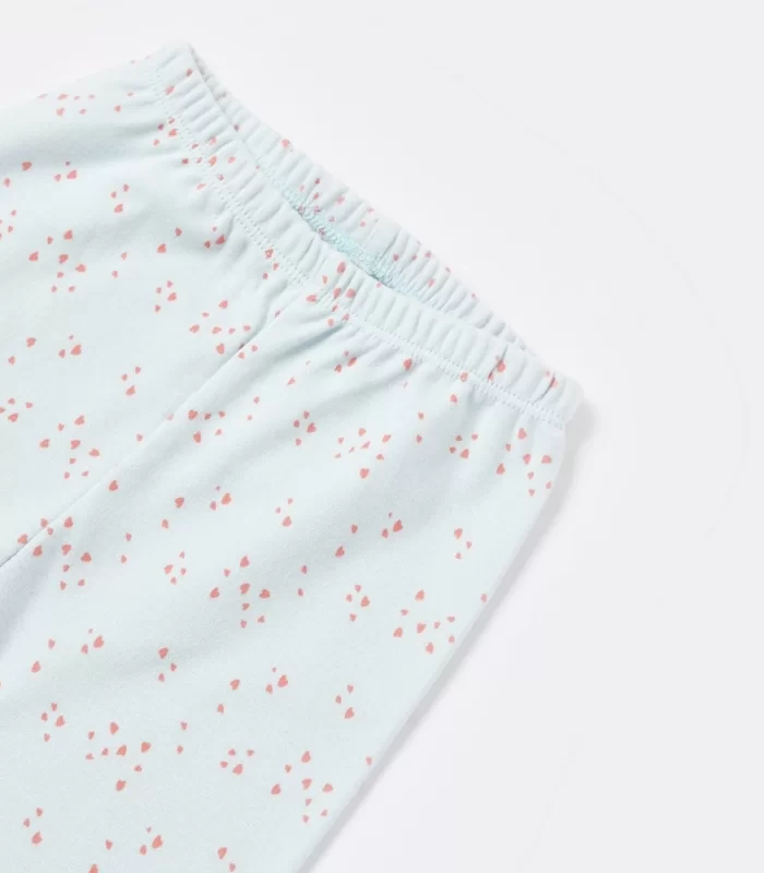 Bibaby Biorganic Pretty Ears Bunny Patikli Pantolon 57814 Mint