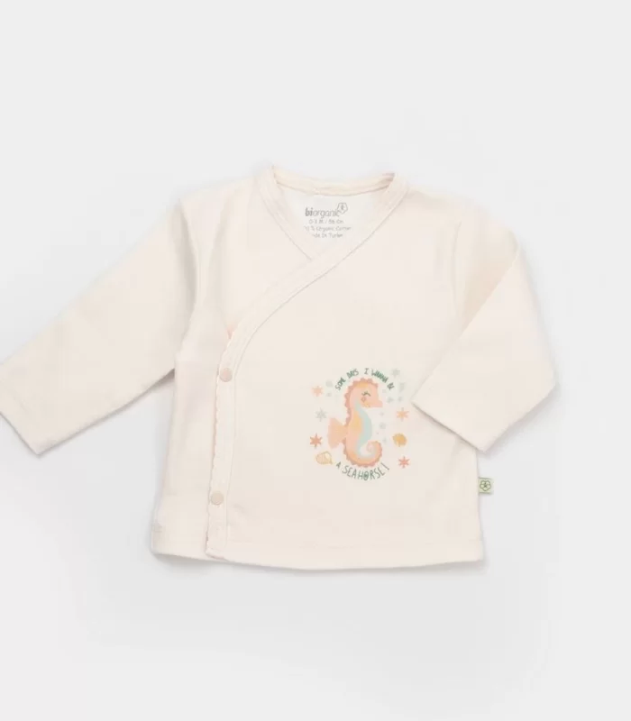Bibaby Biorganic Save The Seahorse 5Li Hastane Çıkış Seti 62340 Bej-Mint
