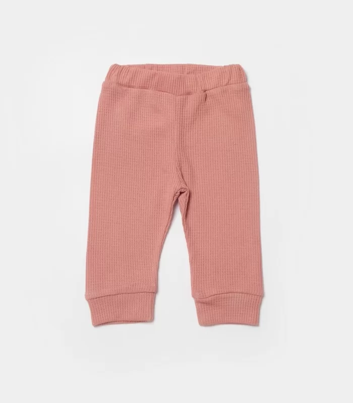 Bibaby Biorganic Waffle Smile 2Li Takım 59785 Red-Brown