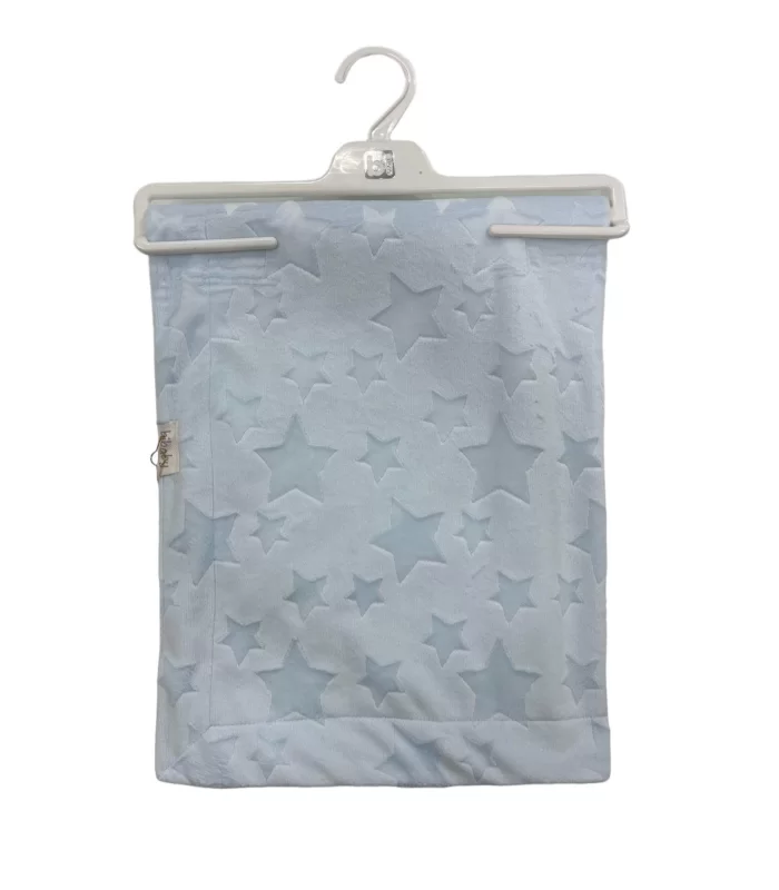 Bibaby Jacquard Star 82x90 Battaniye 64726 Blue