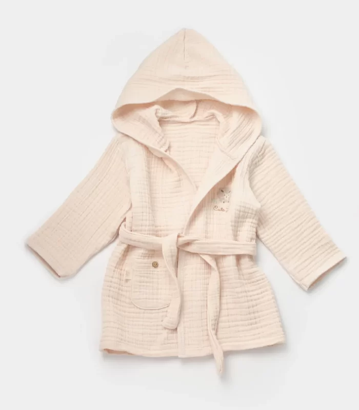 Bibaby Lamb Friends Bornoz 66467 Bej