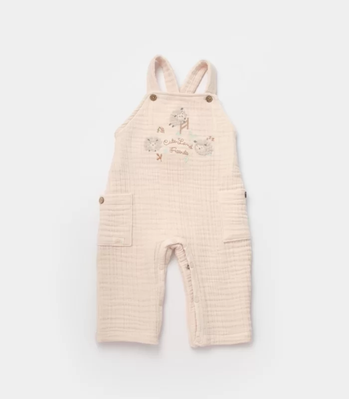 Bibaby Lamb Friends Salopet Tulum 60767 Bej