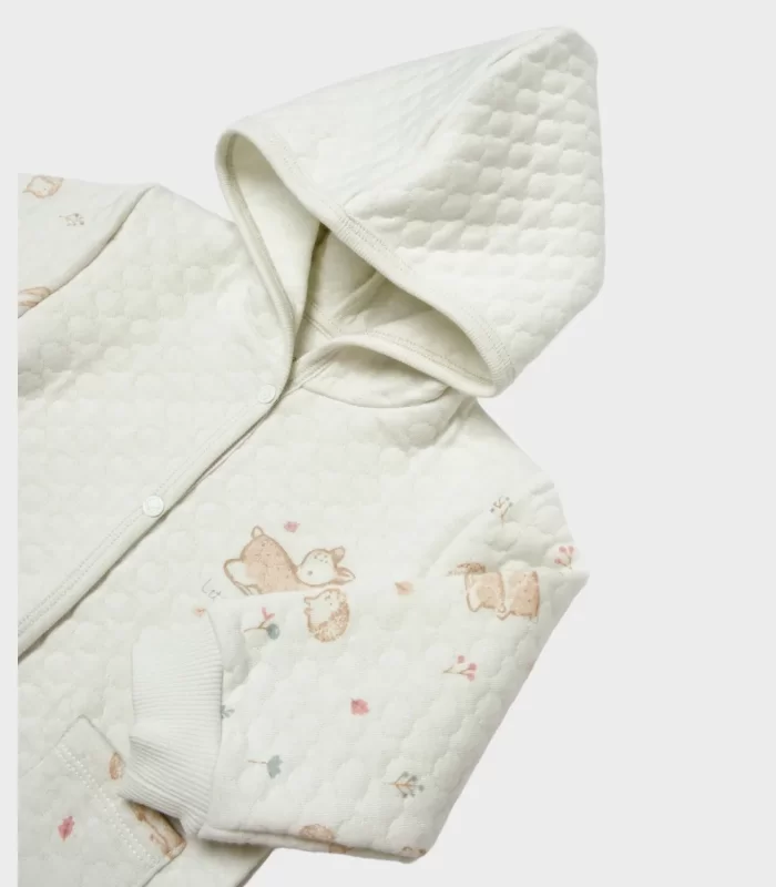 Bibaby Little Deer Bebek Hırka 61513 Mint