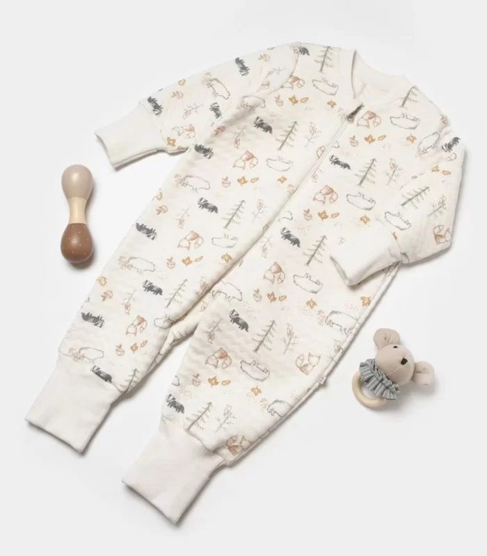 Bibaby Wild Forest Bebek Uyku Tulumu 74025 Mustard