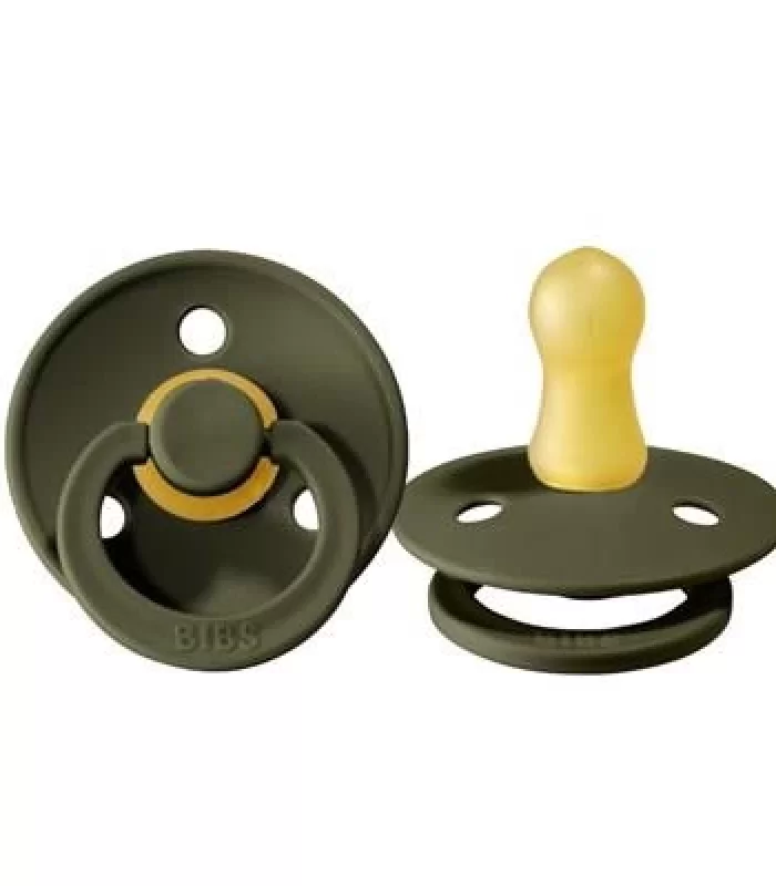 Bibs Colour Kauçuk Emzik 0-6 Ay Hunter Green