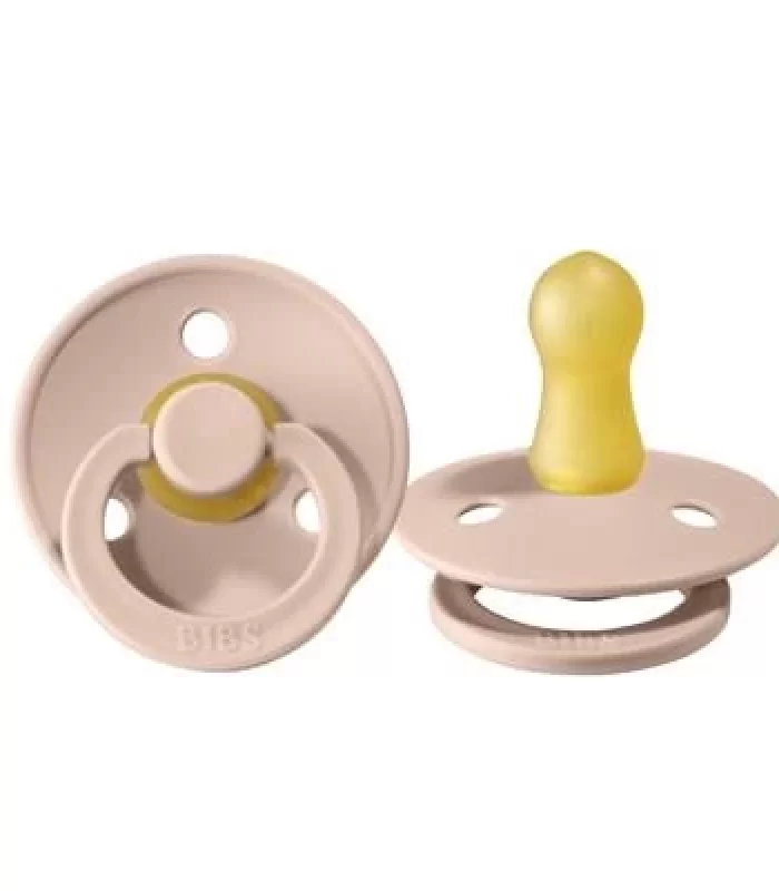 Bibs Colour Kauçuk Emzik 6-18 Ay Blush