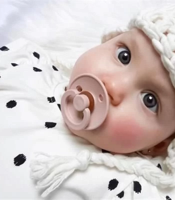Bibs Colour Kauçuk Emzik 6-18 Ay Blush