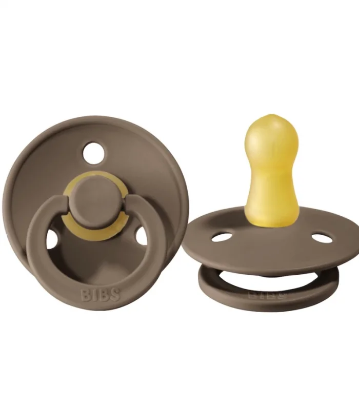 Bibs Colour Kauçuk Emzik 6-18 Ay Dark Oak