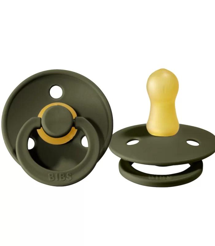 Bibs Colour Kauçuk Emzik 6-18 Ay Hunter Green