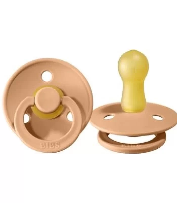Bibs Colour Kauçuk Emzik 6-18 Ay Peach