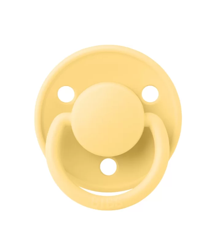 Bibs De Lux Silikon Emzik 0-36 Ay Pale Butter