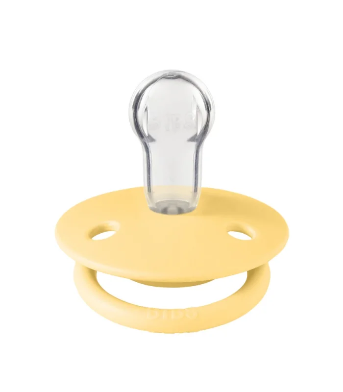 Bibs De Lux Silikon Emzik 0-36 Ay Pale Butter