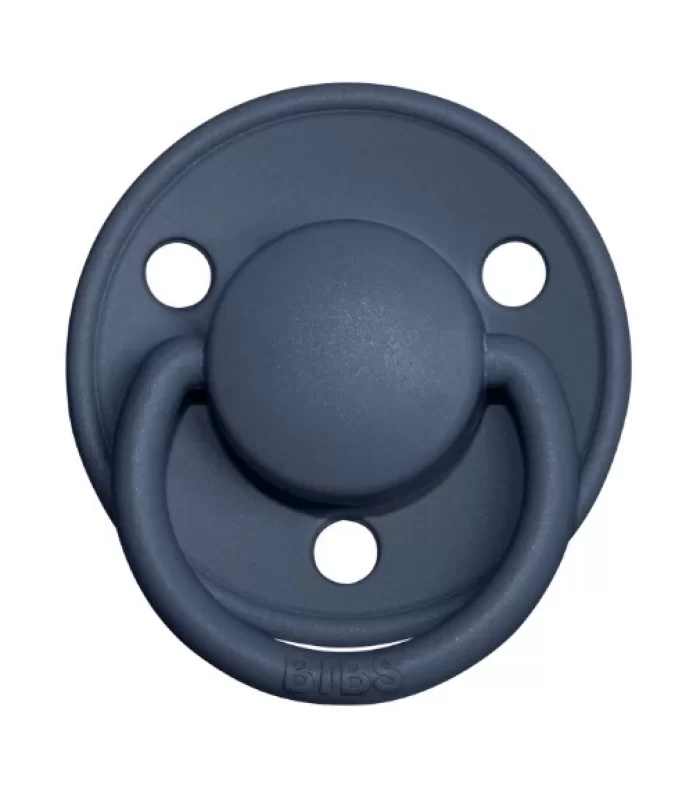 Bibs De Lux Silikon Emzik 0-36 Ay Steel Blue