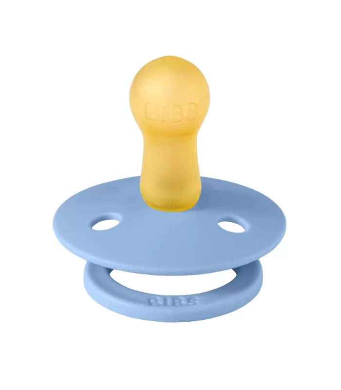 Bibs Studio Colour Pin Kauçuk Emzik 0-6 Ay Sky Blue