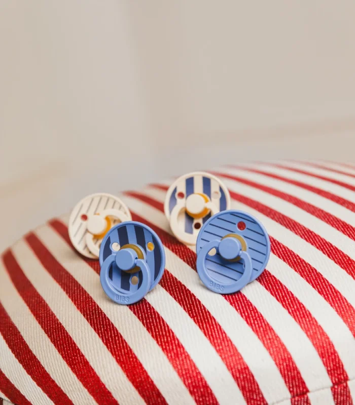 Bibs Studio Colour Pin Kauçuk Emzik 0-6 Ay Sky Blue