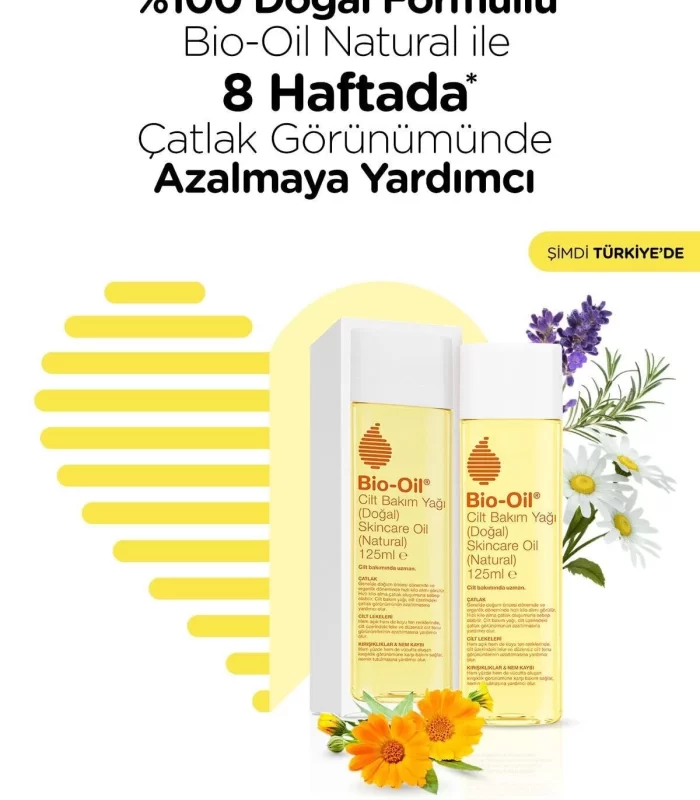 Bio-oil Çatlak Karşıtı Ve Natural Cilt Bakım Yağı 125 Ml