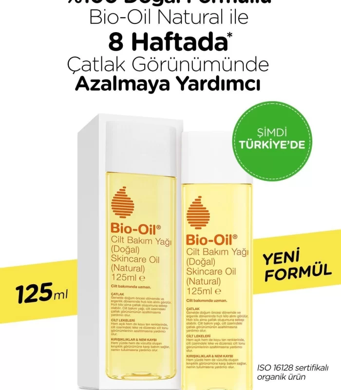 Bio-oil Çatlak Karşıtı Ve Natural Cilt Bakım Yağı 125 Ml