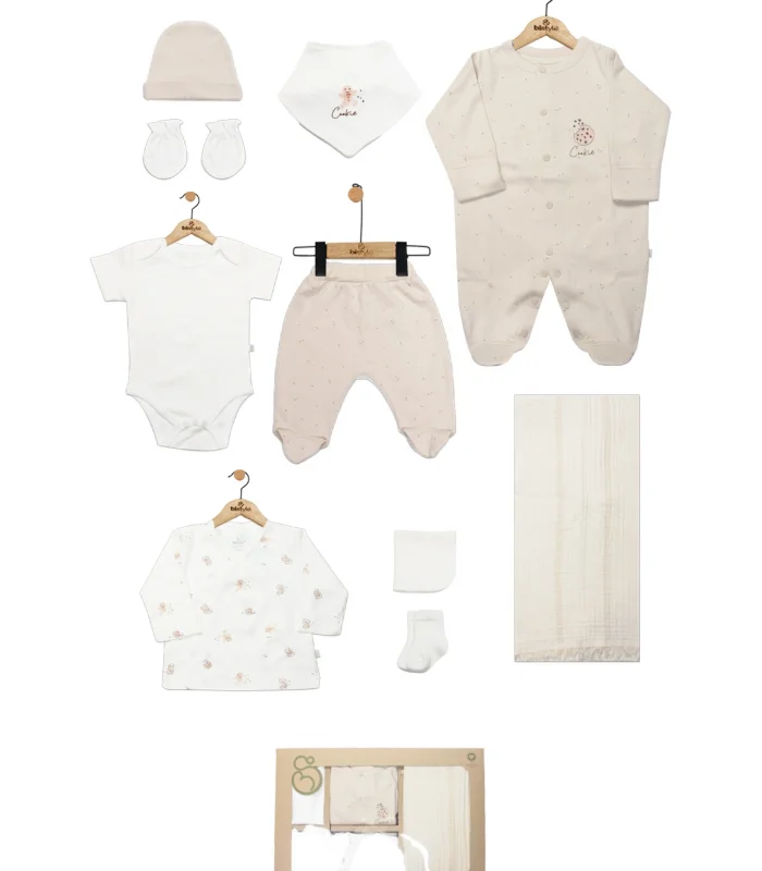 Bistyle 10lu Hastane Çıkışı Cookies Make Happy 11113 Ekru