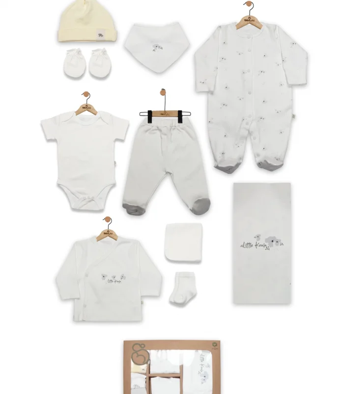 Bistyle 10lu Hastane Çıkışı Lıttle Koala 11108 Gri Sarı
