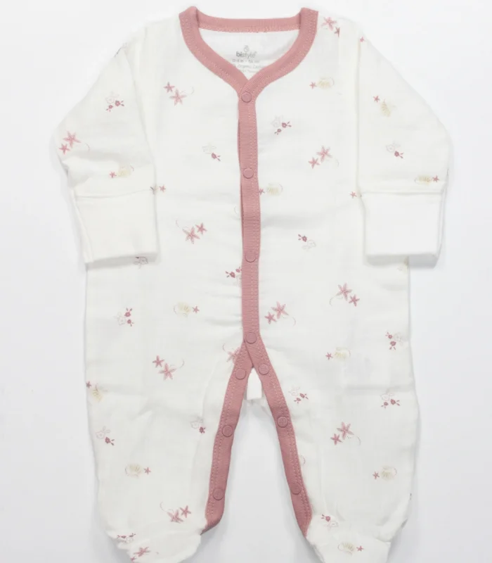 Bistyle 10lu Hastane Çıkışı Müslin Starfish Wishes 11120 Pembe