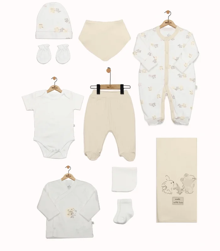 Bistyle 10lu Hastane Çıkışı With You Family 11117 Bej