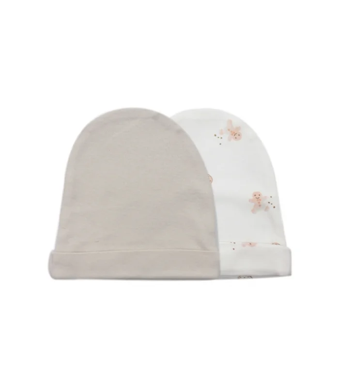 Bistyle 2li Şapka Cookies Make Happy 90193 Ekru