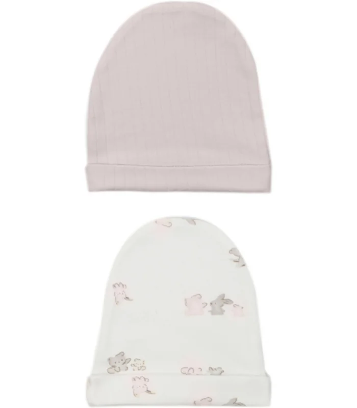 Bistyle 2li Şapka Love You Family 90185 Pudra